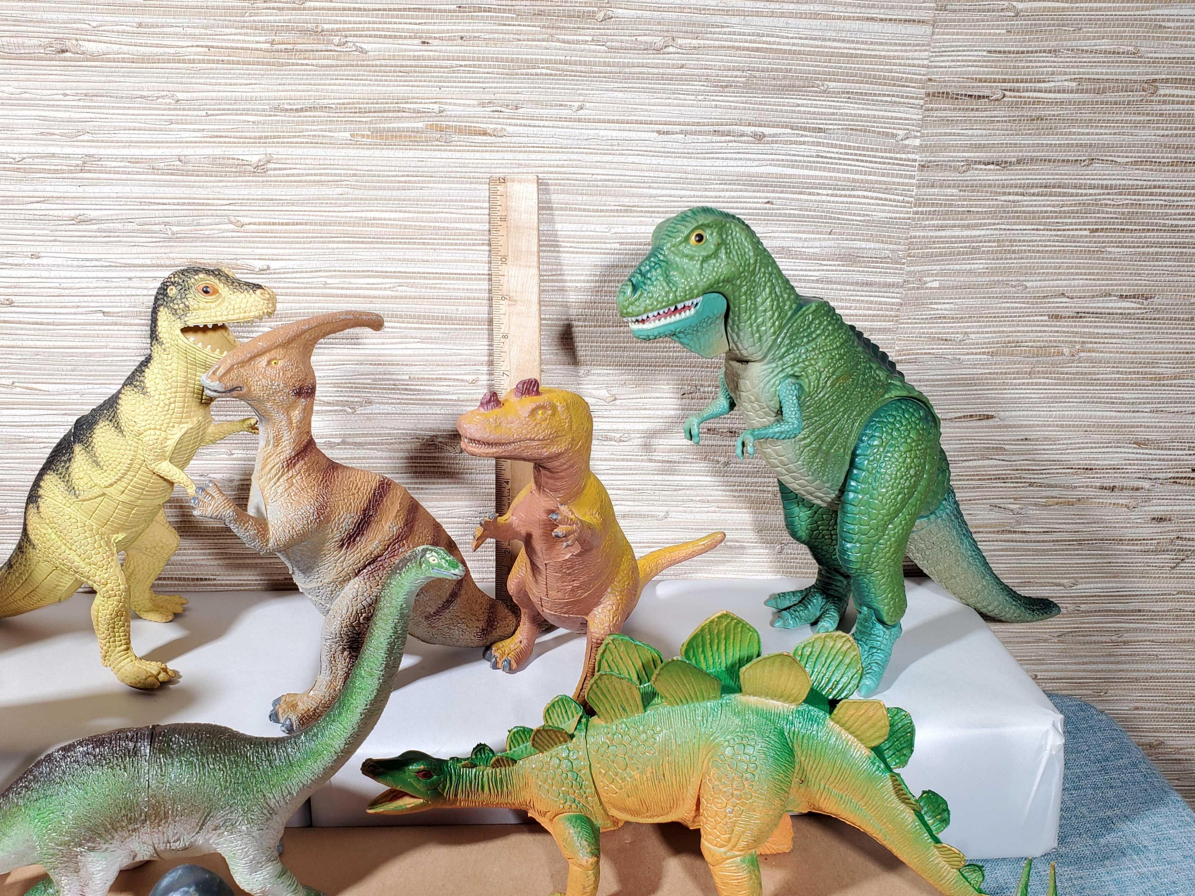Fun Collection of Realistic Plastic Dinosaurs in a Variety of Sizes