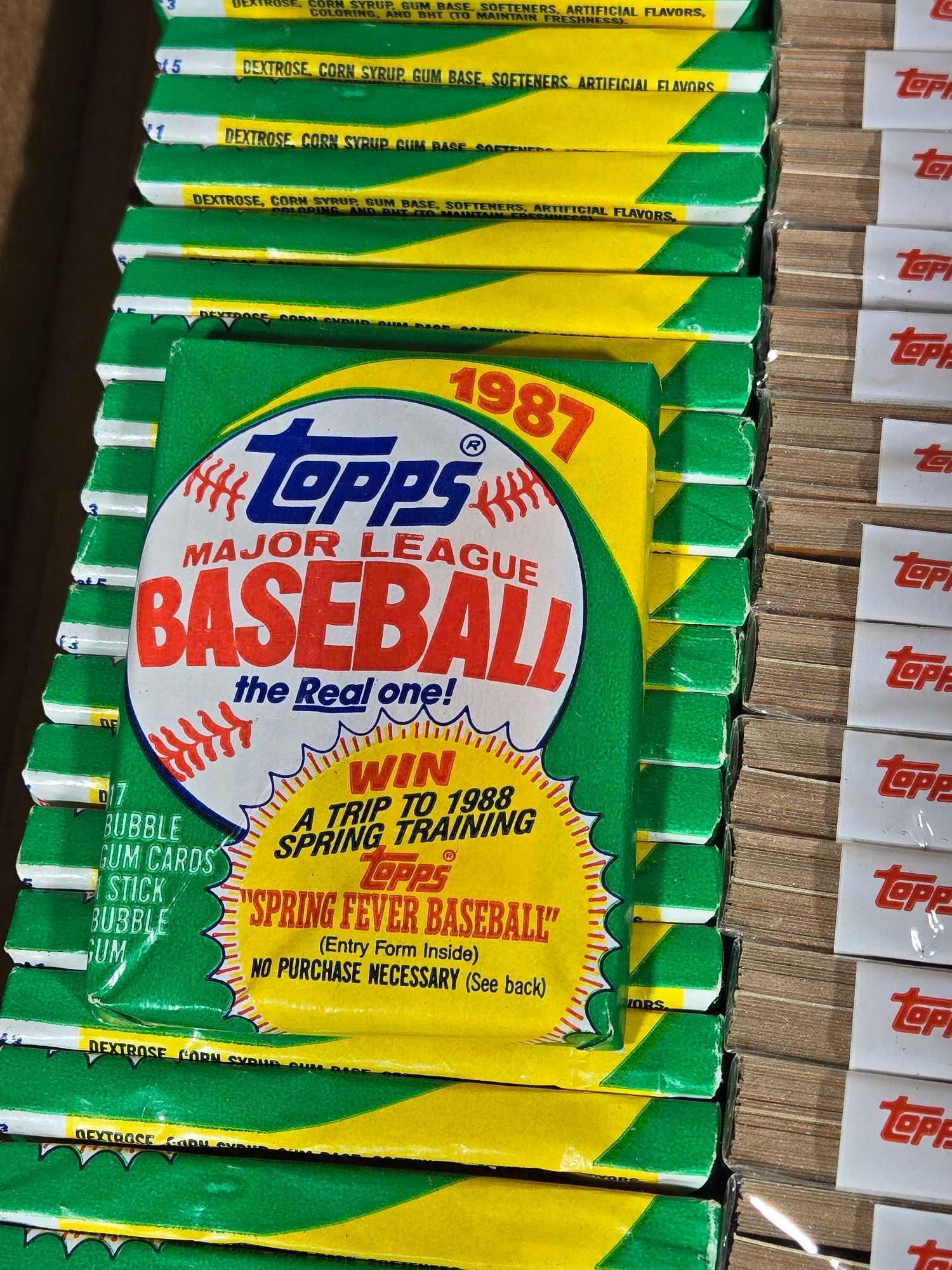Collection of 1980's Sealed Topps Baseball Cards Plus Comics & Pop Culture