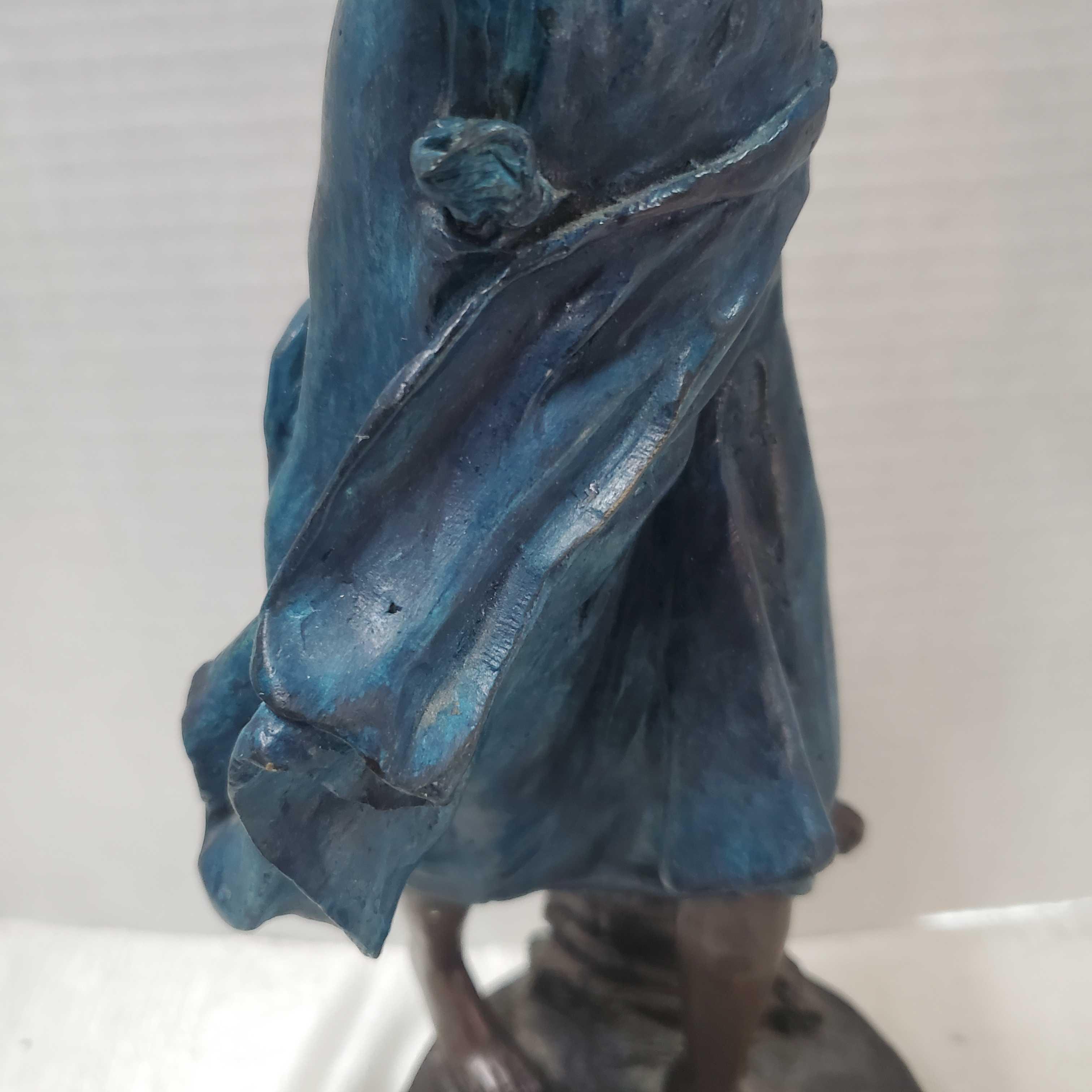 2 Vintage Bronze Sculptures Of Female Figures By Lake Geneva Studios