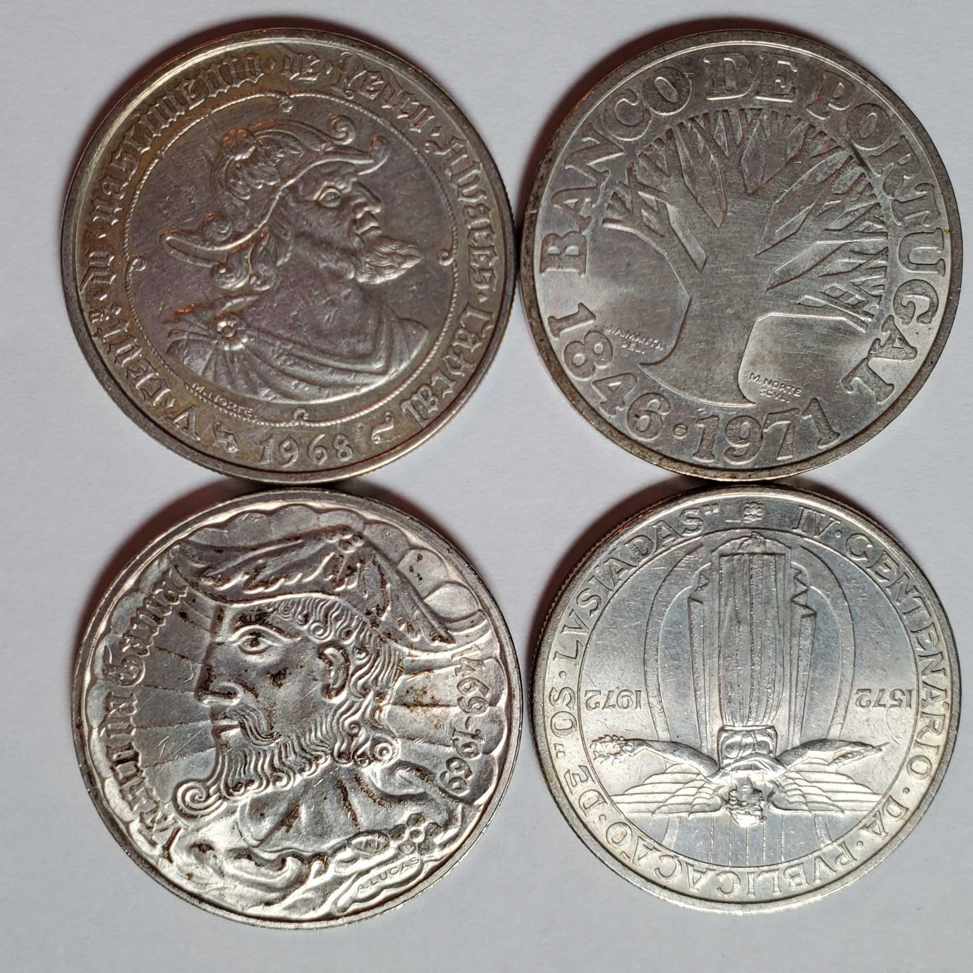 5 Portugal and 3 Italy Commemorative Silver Coins