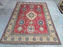 Hand Made Wool Kazak Oriental Rug Carpet