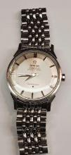 24 Jewel Stainless Steel Omega Constellation Pie Pan Automatic Watch Vintage Mens 1967