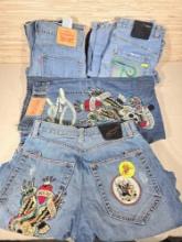 4 Pair of Men's Pre-Owned Jeans incl. Ed Hardy, Levi & Southpole