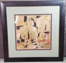 Signed Lithographs By Larry Rutigliano 1925-1997 Tampa Florida Artist