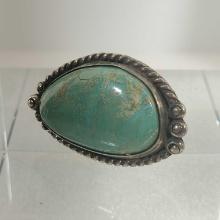 Sterling Silver & Turquoise Native American Ring
