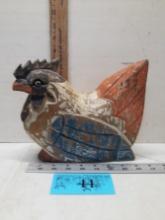 Folk Art Hand Carved/Painted Rooster