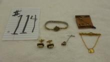 gold filled lot, mixed lot of gold filled jewelry