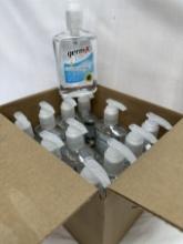 (12) GERM-X Moisturizing Original Hand Sanitizer (8oz Pump Lids)