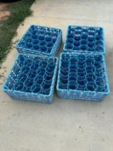 (4) Large Heavy Duty Plastic Crates (Local Pick Up Only)