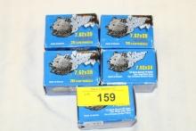 100 Rounds of Silver Bear 7.62x39 123 Gr. Bimetal HP Ammo