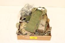 1 Lot of Tactical Holsters, Belt and Pouch