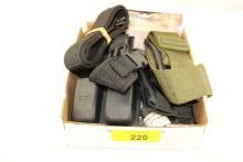 1 Lot of Mag Pouches, Sling and Cuff Mag Light Pouch