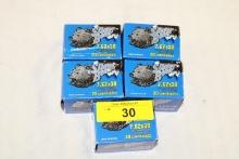 100 Rounds of Silver Bear 7.62x39 123 Gr. Bimetal HP Ammo