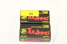 100 Rounds of TulAmmo 9mm Luger 115 Gr. FMJ Ammo