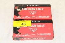 40 Rounds of Federal 224 Valkyrie 75 Gr. TMJ Ammo