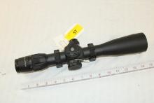U.S. Optics Illuminated Reticle Rifle Scope w/Scope Mounts