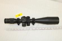 U.S. Optics Illuminated Reticle Rifle Scope w/Scope Mounts