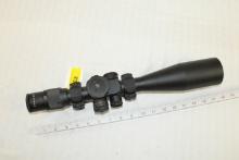 U.S. Optics Illuminated Reticle Rifle Scope w/Scope Mounts