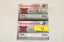 40 Rounds of Winchester 358 WIN. 200 Gr. Power-Point Ammo