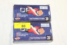 40 Rounds of CorBon 260 REM 120 Gr. T-DPX Ammo