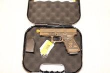 Glock 19 9mm "Trump 45th" Pistol. "Keep America Great"