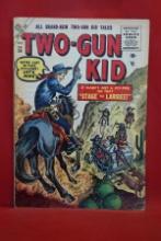 TWO GUN KID #26 | THE LAST STAGE TO LARIBEE! | STAN GOLDBERG - 1955 | *COVER DETACHED - CREASING*