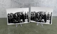 Adolf Hitler & Benito Mussolini In Germany Photos