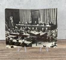 WW2 Nuremberg Trial Photo