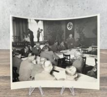 Adolf Hitler Leadership War Room Photo