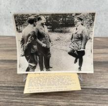 Adolf Hitler Surrender of France Photo