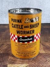 Purina Cattle and Sheep Wormer Can
