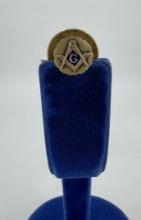 10k Gold Masonic Pin