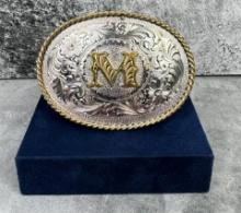 Montana Silversmiths Cowboy Belt Buckle