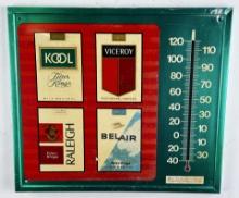1979 Kool Cigarettes Metal Thermometer
