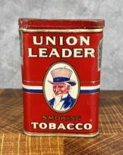 Union Leader Smoking Tobacco Pocket Tin