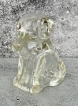 Federal Glass Mopey Dog Candy Container