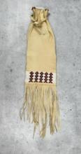 Native American Indian Beaded Pipe Bag