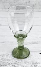 Fire & Light Recycled Glass Celery Wine Goblet
