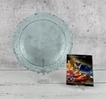 Fire & Light Recycled Glass Moonstone Plate