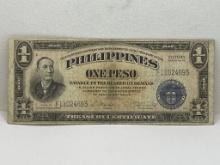 Philippines One Peso Treasury Certificate