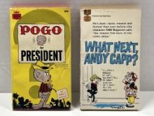 1 Andy Capp and 1 Pogo Comic Books