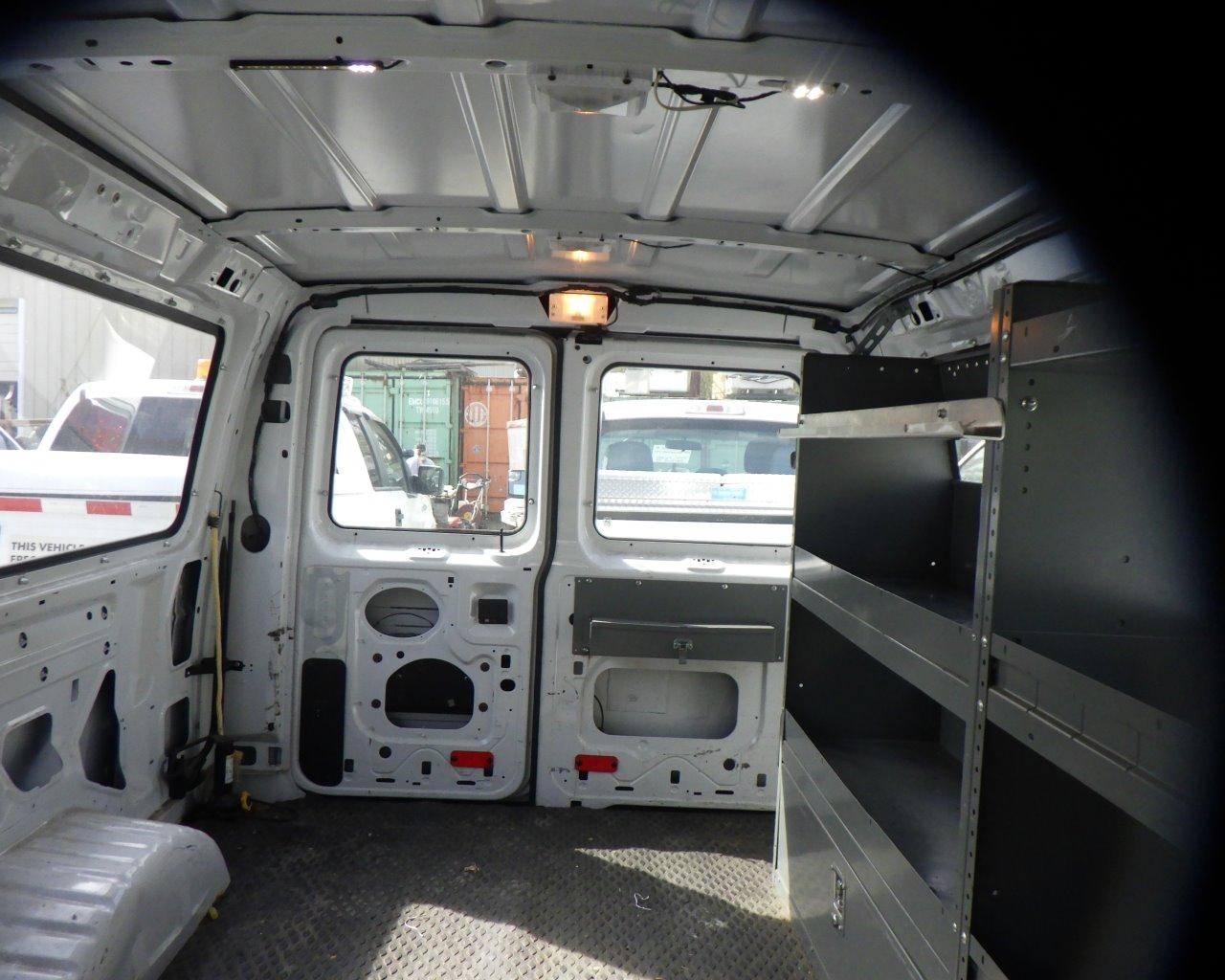 2010 FORD E-150 Econoline Cargo Van   w/Shelving s/n:A48398