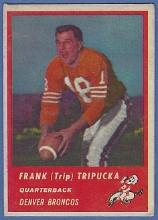 1963 Fleer #79 Frank "Trip" Tripucka Denver Broncos