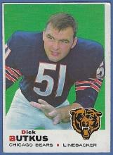 1969 Topps #139 Dick Butkus Chicago Bears