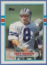 Sharp 1989 Topps Traded #70T Troy Aikman RC Dallas Cowboys