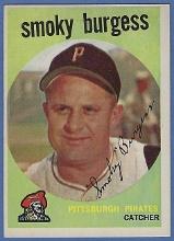 1959 Topps #432 Smoky Burgess Pittsburgh Pirates