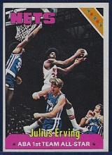 Sharp 1975-76 Topps #300 Julius Erving New York Nets