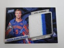 2017 PANINI BLACK FRIDAY LUKE KENNARD TOOLS OF THE TRADE PATCH RELIC CARD