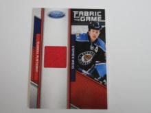 2011-12 PANINI CERTIFIED STEPHEN WEISS GAME USED JERSEY CARD