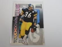 1998 LEAF ROOKIES AND STARS JEROME BETTIS TOUCHDOWN CLUB #D 1637/5000 STEELERS